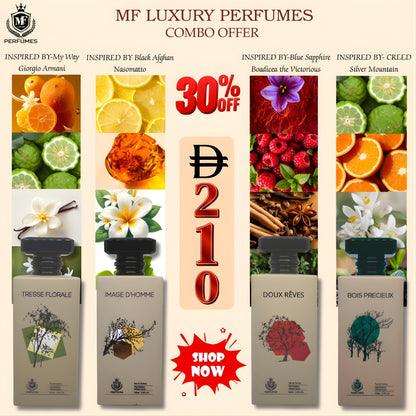 FRENCH PERFUMES 30%OFF