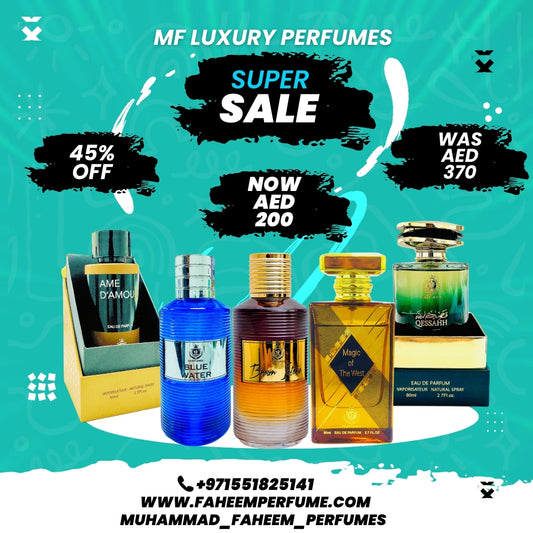 SPECIAL OFFER 5 PERFUMES JUST AED 200.00