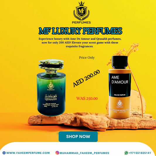 2 luxury perfumes just in AED 200.00